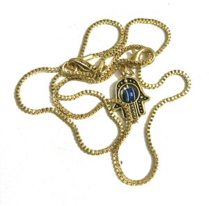 Golden Hamsa Eye