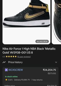 VERY RARE Nike Air force 1 High NBA edition