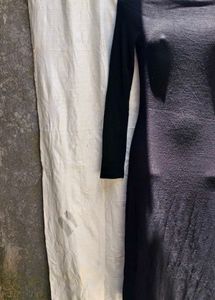 I. Black Bodycon Midi Dress