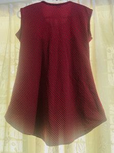 Sleeveless Structured Top