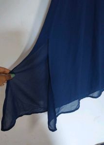 Navy Sleeveless Dress
