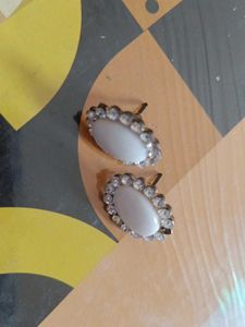 2 Brooches, Studs, One Ring