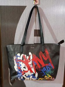 DKNY Graffiti Tote Bag