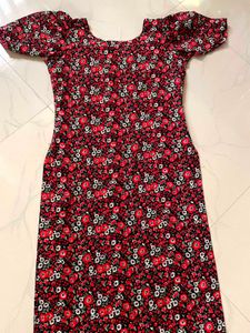 Beautiful Long Kurti With Earrings