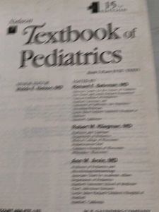 🛑Nelson Textbook of Pediatrics