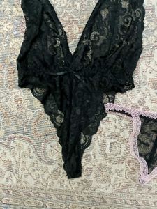 Imported Combo Of 2 Bodysuit+ Net Penty .