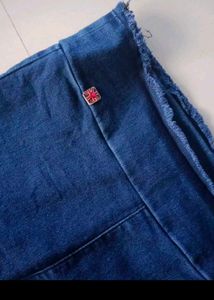 Pull-On Denim Jeggings