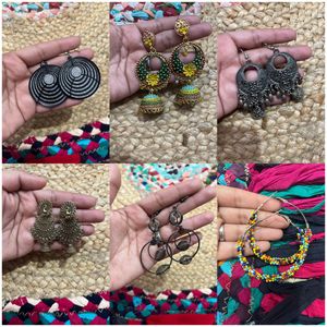 Set Of 6 Earrings