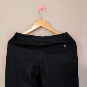 Allen Solly Black Formal Trousers