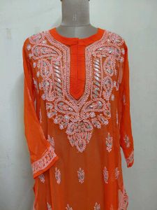 CHIKANKARI KURTI
