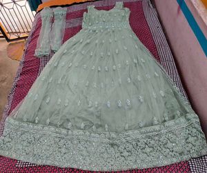 Embellished ethnic gown
