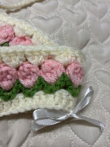 Tulip Crochet Headband