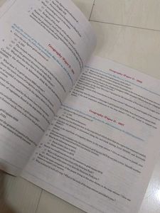 Map study (Topographical Book)