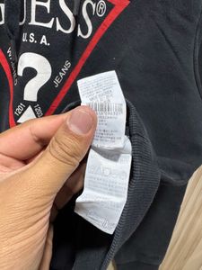 Guess USA Triangle OG Logo Pullover Hoodie