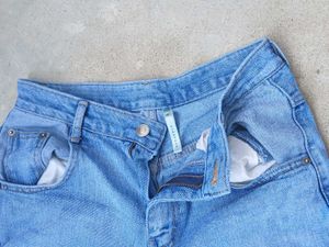 Light Wash Wide Leg Jeans