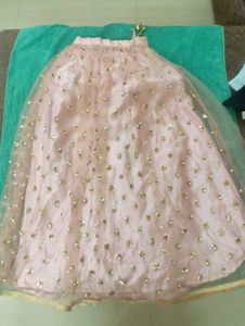 Embellished Party With Pink Ghagara Choli