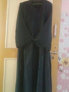 Full Sleeves Work Abaya