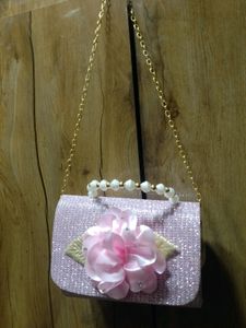 Faith Enterprises Casual Pink Clutch