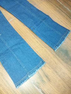 Denim Flare Pants