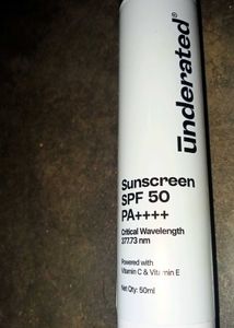 Underated Sunscreen