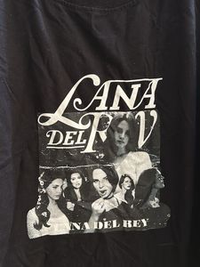 Lana Del Rey Black Crop Top