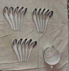 45 Pc MELAMINE DINNER SET