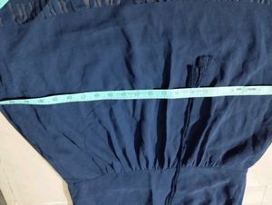 Navy Off-Shoulder Dress