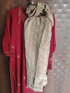 Suit With Stole