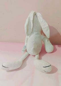 Soft White Bunny Plush
