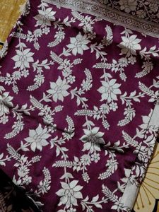 Elegant Floral Banarasi Silk Saree