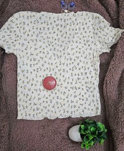 MANGO Women Cropped Top