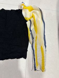 Smocked Top with Unique Sleeve