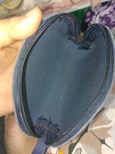 Navy Blue Small Pouch