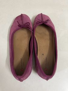 Clarks Freckle Ice Raspberry Nubuck