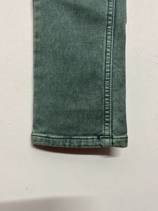Green Denim Jeans