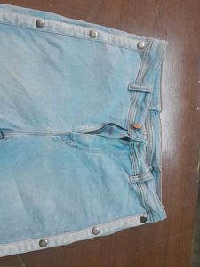 Button Bell Bottom Jeans Original Denim Crafters