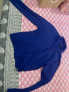 Blue Button-Down Shirt