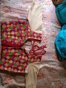 Embroidered Chaniya Choli Dupatta