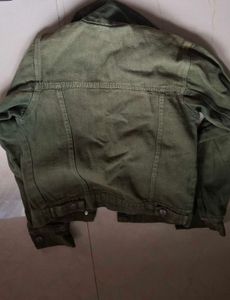 Green /olive Denim Jacket