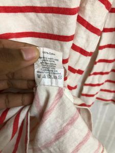 J.CREW White Long Sleeve T Shirt