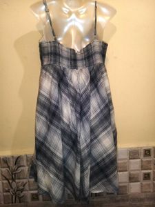 Size M 🎁Buy 2 Get 1 Free 🎁Plaid Sundress