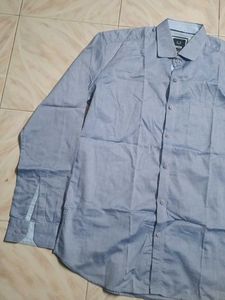 Branded Men&#39;s Blue Shirt