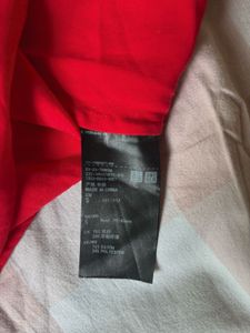 Uniqlo Red Long Sleeve Top