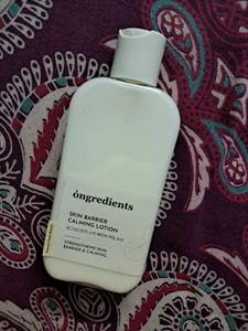 ongredients Skin Barrier Calming Lotion