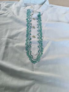 Men's Light Blue Kurta