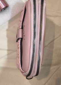 PINK MOBILE SLING BAG