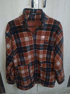 Plaid Fleece Jacket