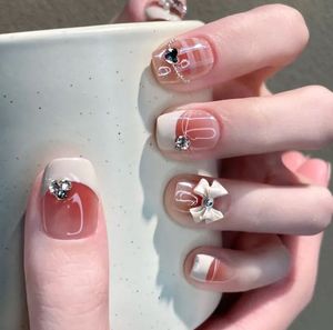 Coquette Blush Press On Nails