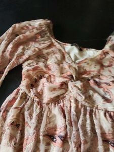 Elegant Floral Print Dress