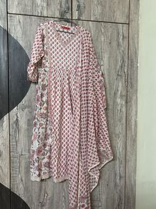 Floral Print Kurta